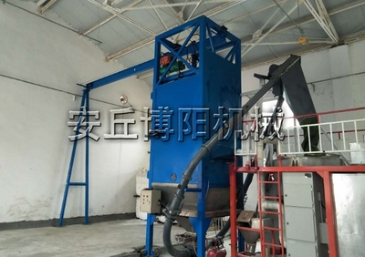 铝灰吨袋拆包机解决粉尘问题,改善工作环境